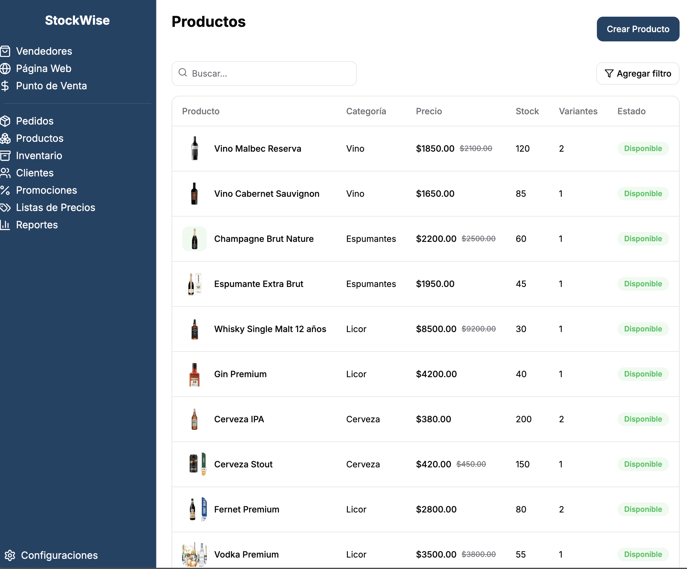 Stockwise – Plataforma Integral para Distribuidoras de Bebidas
