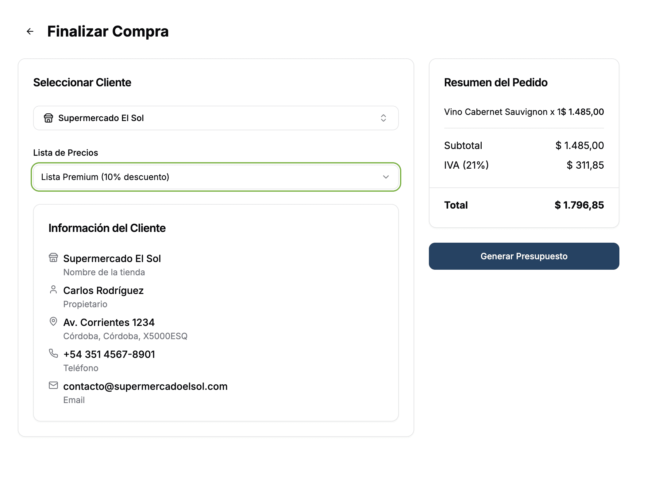 Stockwise – Plataforma Integral para Distribuidoras de Bebidas - imagen 9